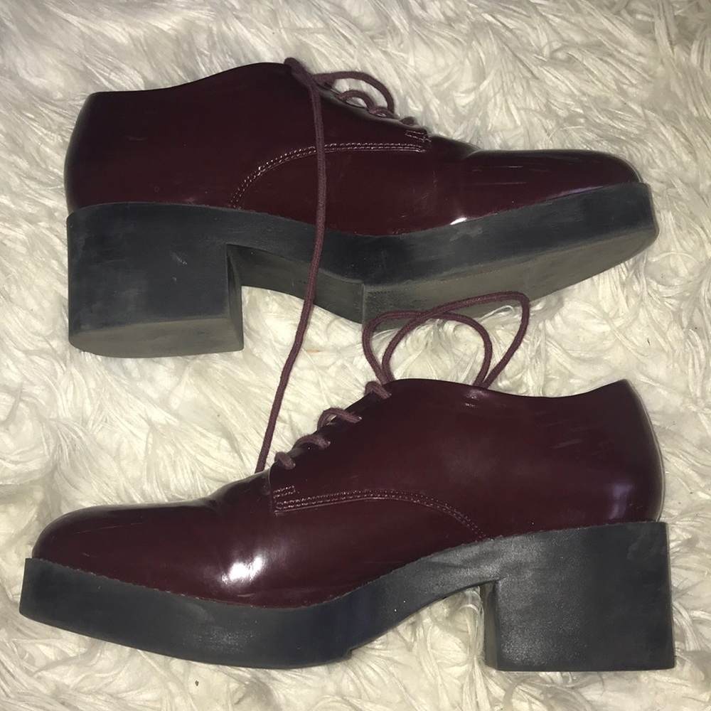 Burgundy Bootie
